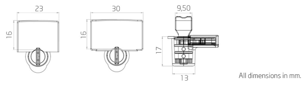 GP145 Kombi Mühür Teknik Çizim